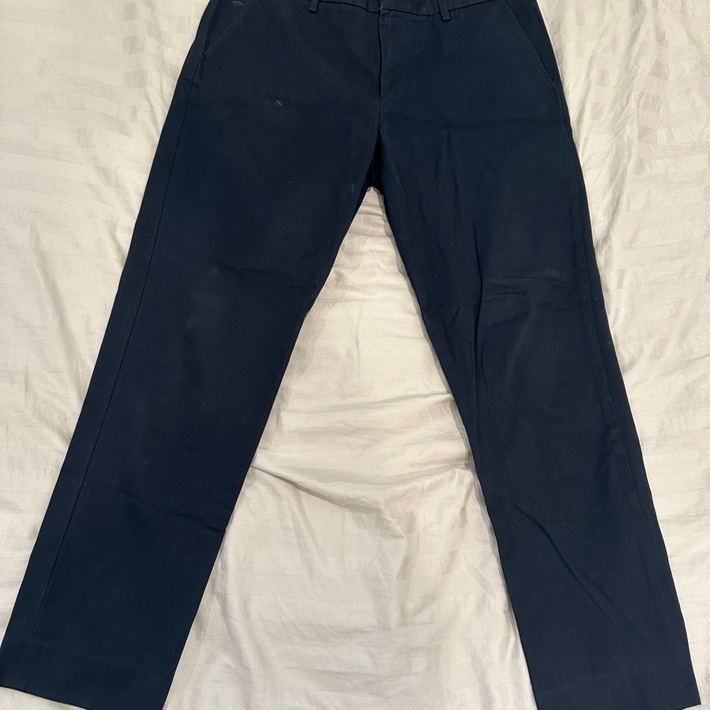 Men's Navy Chino Pants